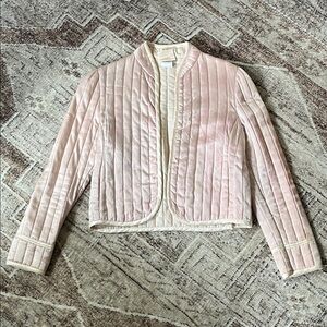 Women's Pink Quilted Jacket